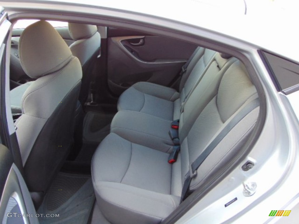 2012 Elantra GLS - Silver / Gray photo #16
