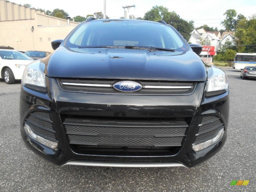 2013 Escape SE 1.6L EcoBoost 4WD - Tuxedo Black Metallic / Medium Light Stone photo #2