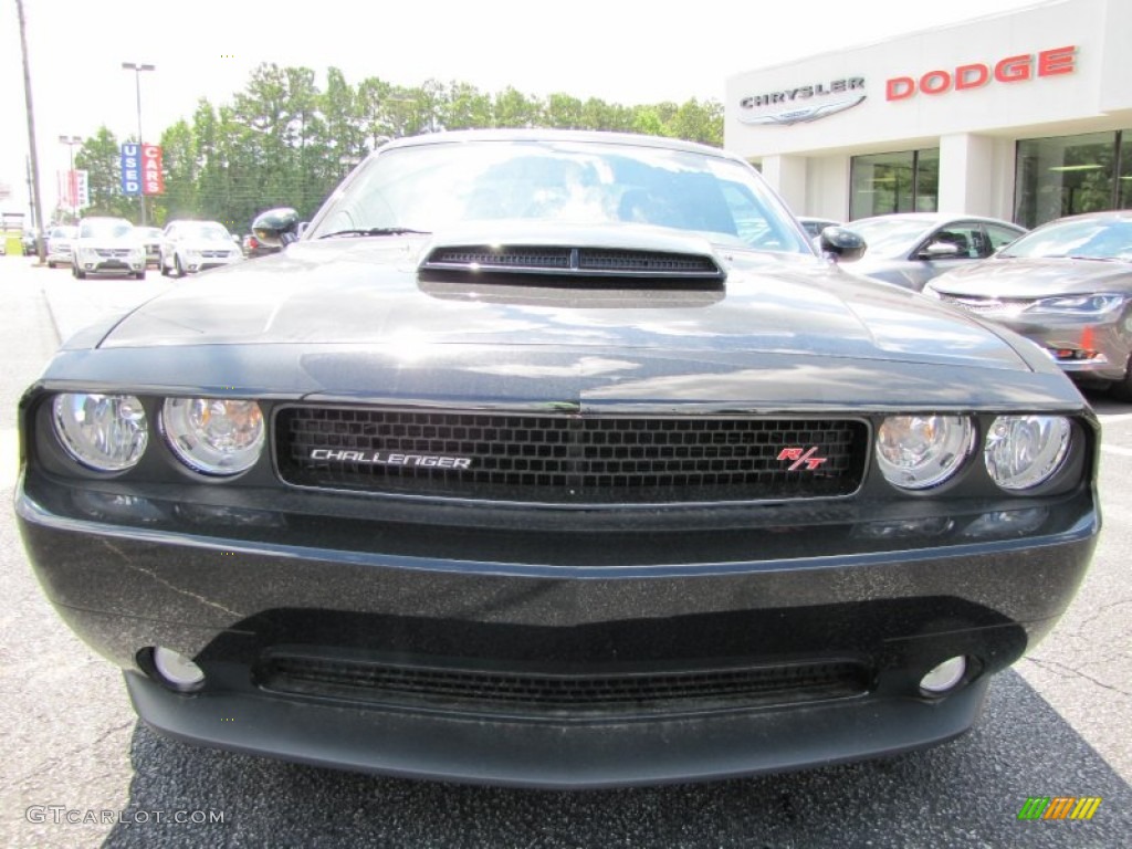 2014 Challenger R/T Blacktop - Black / Dark Slate Gray photo #2
