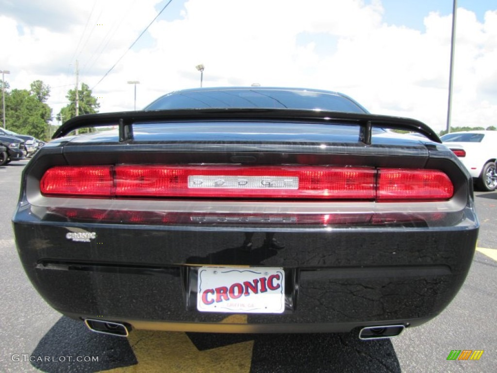 2014 Challenger R/T Blacktop - Black / Dark Slate Gray photo #6