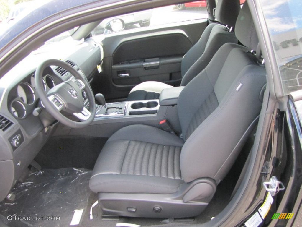 2014 Challenger R/T Blacktop - Black / Dark Slate Gray photo #9