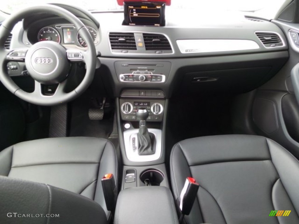 2015 Audi Q3 2.0 TFSI Premium Plus quattro Black Dashboard Photo #97018844
