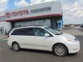 2008 Arctic Frost Pearl Toyota Sienna Limited  photo #2