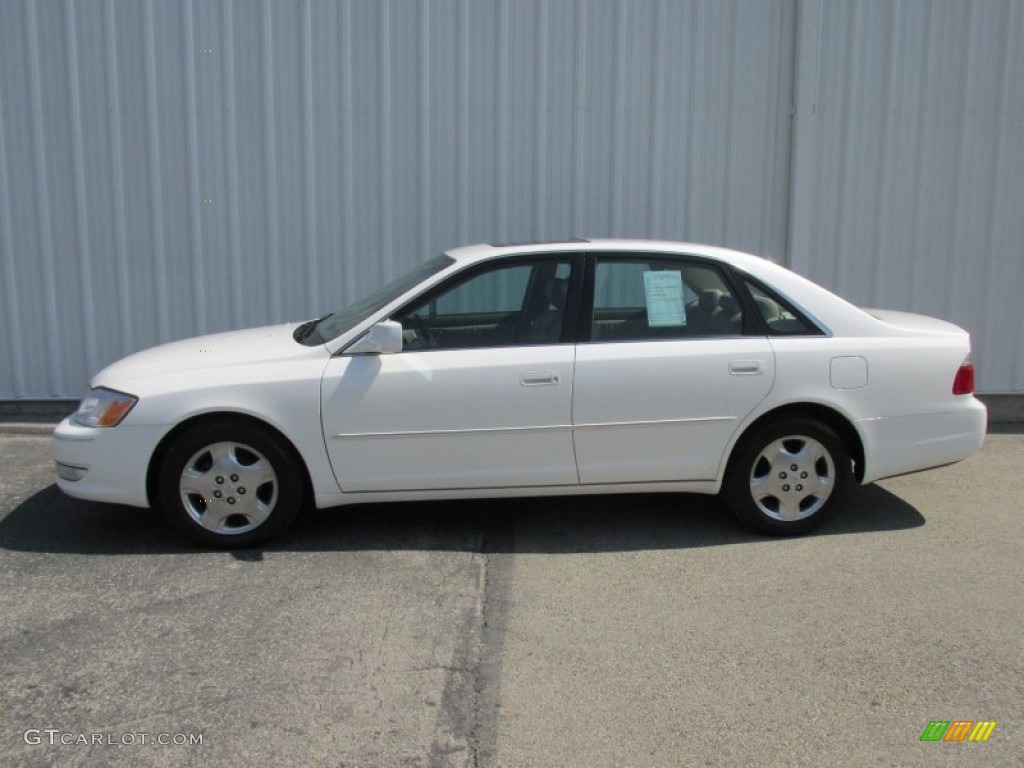 2003 Avalon XLS - Diamond White Pearl / Ivory photo #2