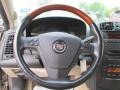 2004 Cadillac CTS Light Neutral Interior Steering Wheel Photo