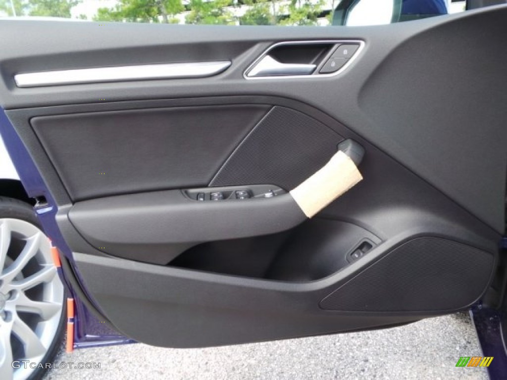 2015 Audi A3 2.0 TDI Premium Black Door Panel Photo #97020984
