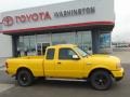 2006 Screaming Yellow Ford Ranger XLT SuperCab 4x4  photo #2