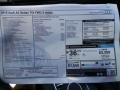 2015 Audi A3 2.0 TDI Premium Window Sticker