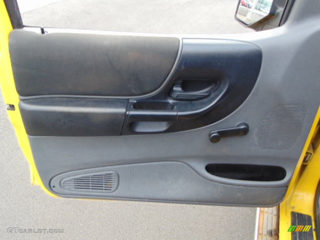 2006 Ranger XLT SuperCab 4x4 - Screaming Yellow / Medium Dark Flint photo #11