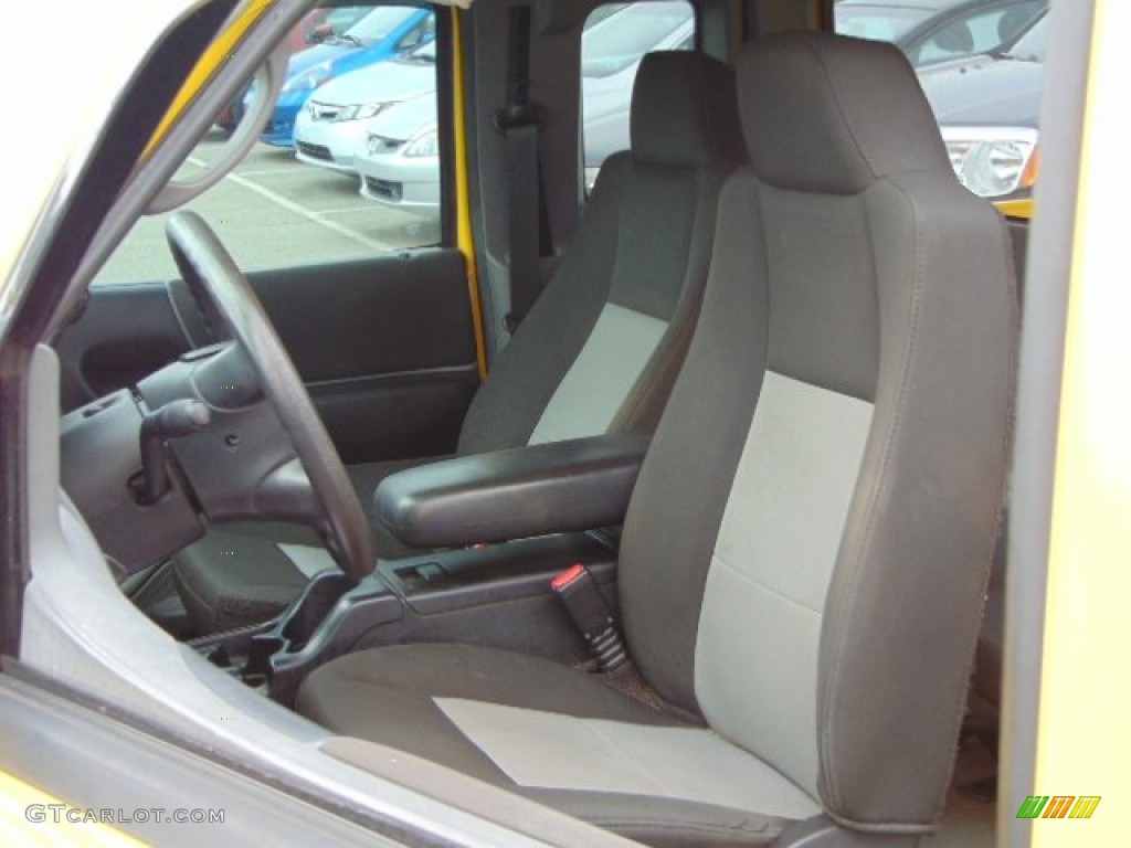 2006 Ranger XLT SuperCab 4x4 - Screaming Yellow / Medium Dark Flint photo #12