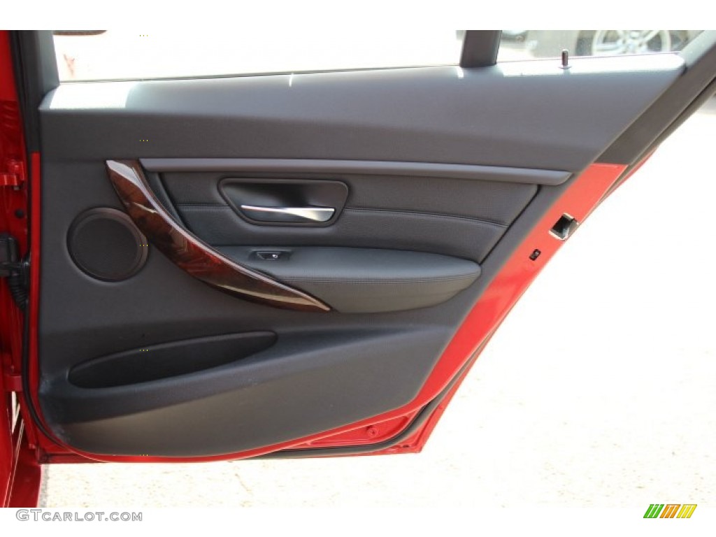 2014 3 Series 328i xDrive Sedan - Melbourne Red Metallic / Black photo #25