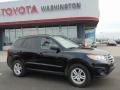 2012 Twilight Black Hyundai Santa Fe GLS AWD  photo #2