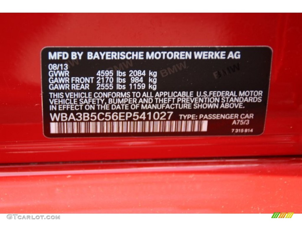 2014 3 Series 328i xDrive Sedan - Melbourne Red Metallic / Black photo #35