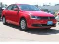 2014 Tornado Red Volkswagen Jetta SE Sedan  photo #1