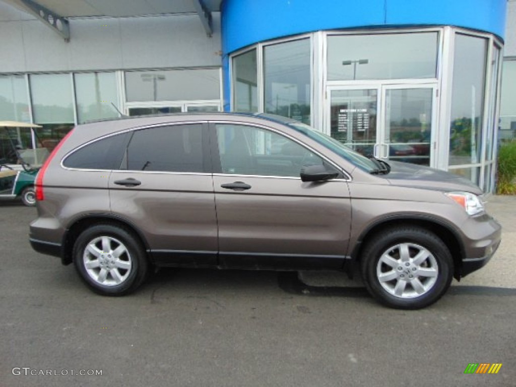 2011 CR-V SE 4WD - Urban Titanium Metallic / Black photo #2