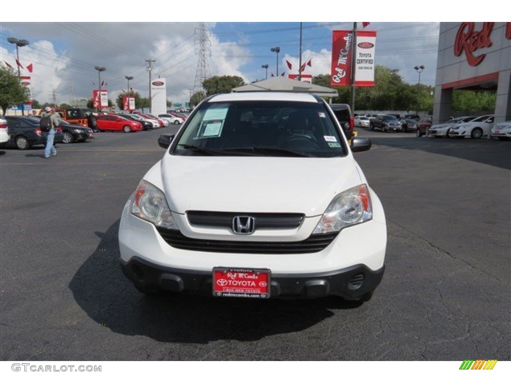 2009 CR-V LX - Taffeta White / Black photo #2