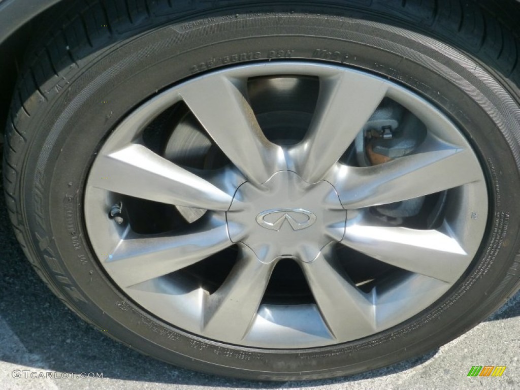 2011 EX 35 Journey AWD - Graphite Shadow / Graphite photo #13