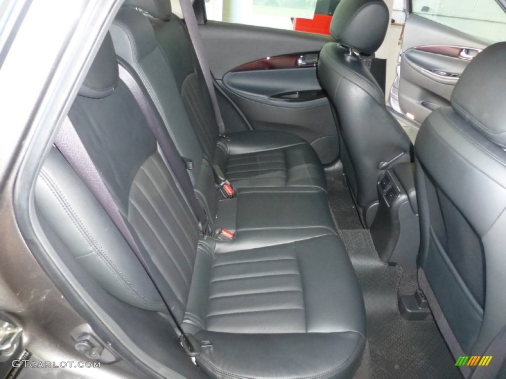 2011 EX 35 Journey AWD - Graphite Shadow / Graphite photo #25