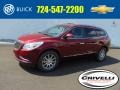 2015 Crimson Red Tintcoat Buick Enclave Leather AWD  photo #1