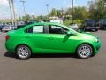  2015 Sonic LT Sedan Dragon Green Metallic