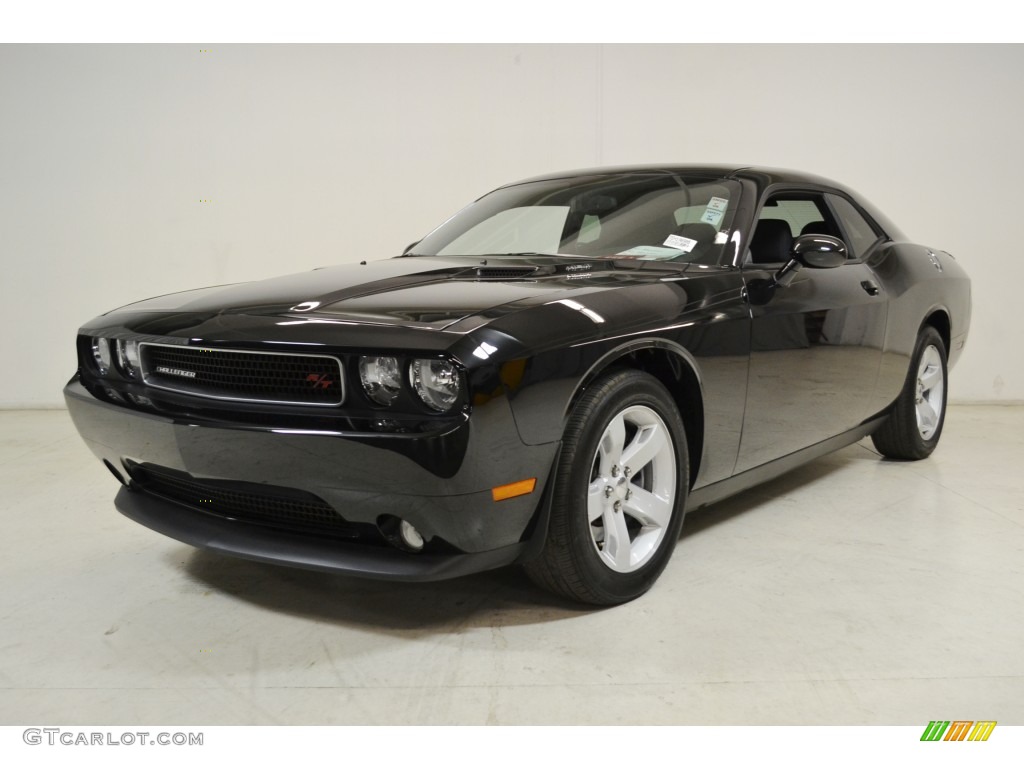 2014 Challenger R/T - Black / Dark Slate Gray photo #10