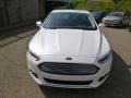 2015 White Platinum Metallic Ford Fusion Titanium  photo #3