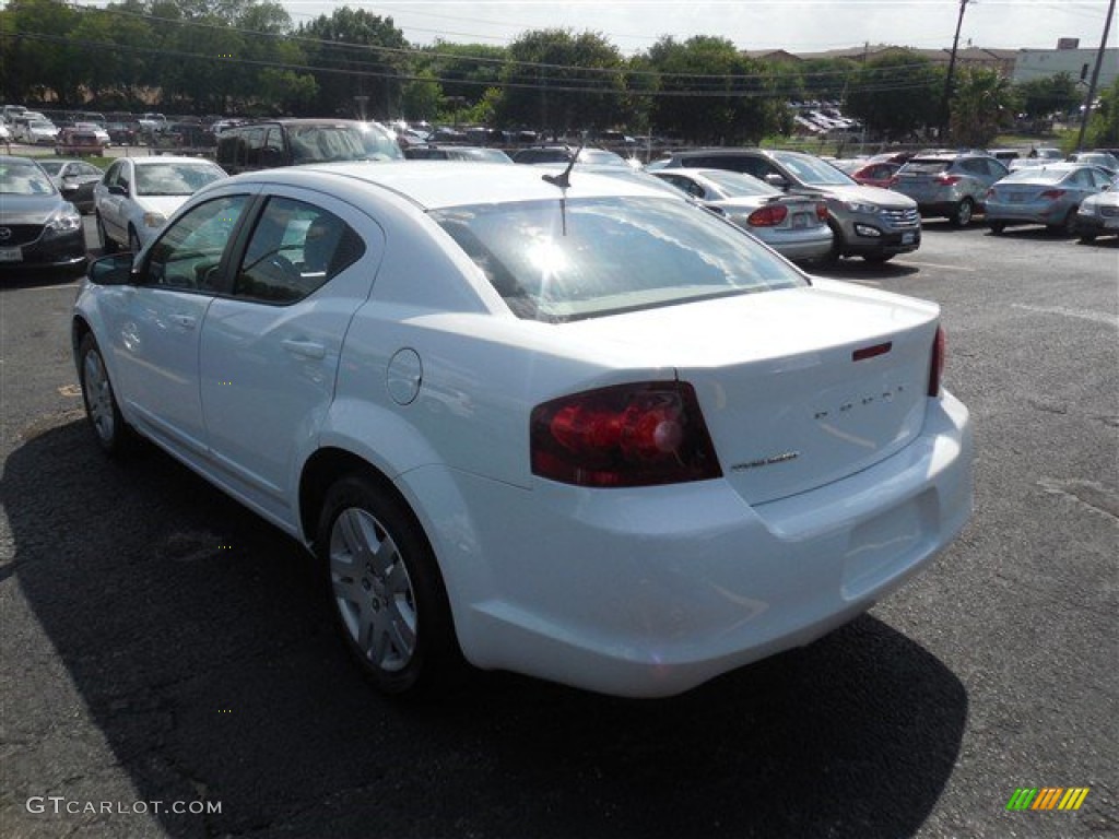 2014 Avenger SE - Bright White / Black/Light Frost Beige photo #7