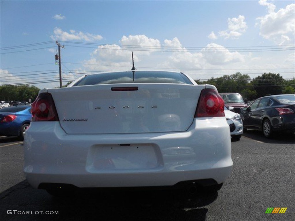 2014 Avenger SE - Bright White / Black/Light Frost Beige photo #9
