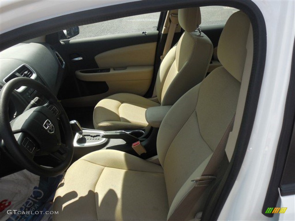 2014 Avenger SE - Bright White / Black/Light Frost Beige photo #13
