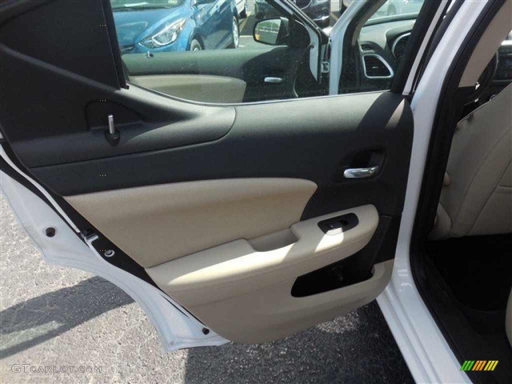 2014 Avenger SE - Bright White / Black/Light Frost Beige photo #14