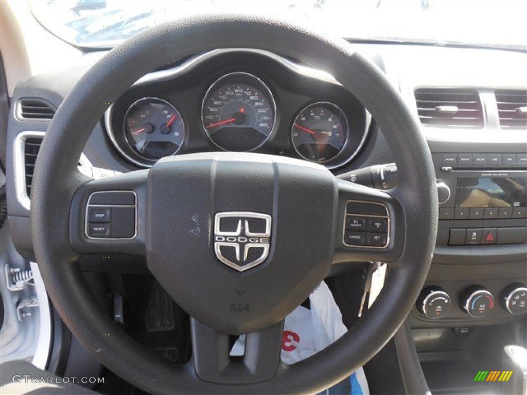 2014 Avenger SE - Bright White / Black/Light Frost Beige photo #18