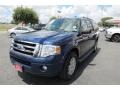 2011 Dark Blue Pearl Metallic Ford Expedition EL XLT 4x4  photo #3