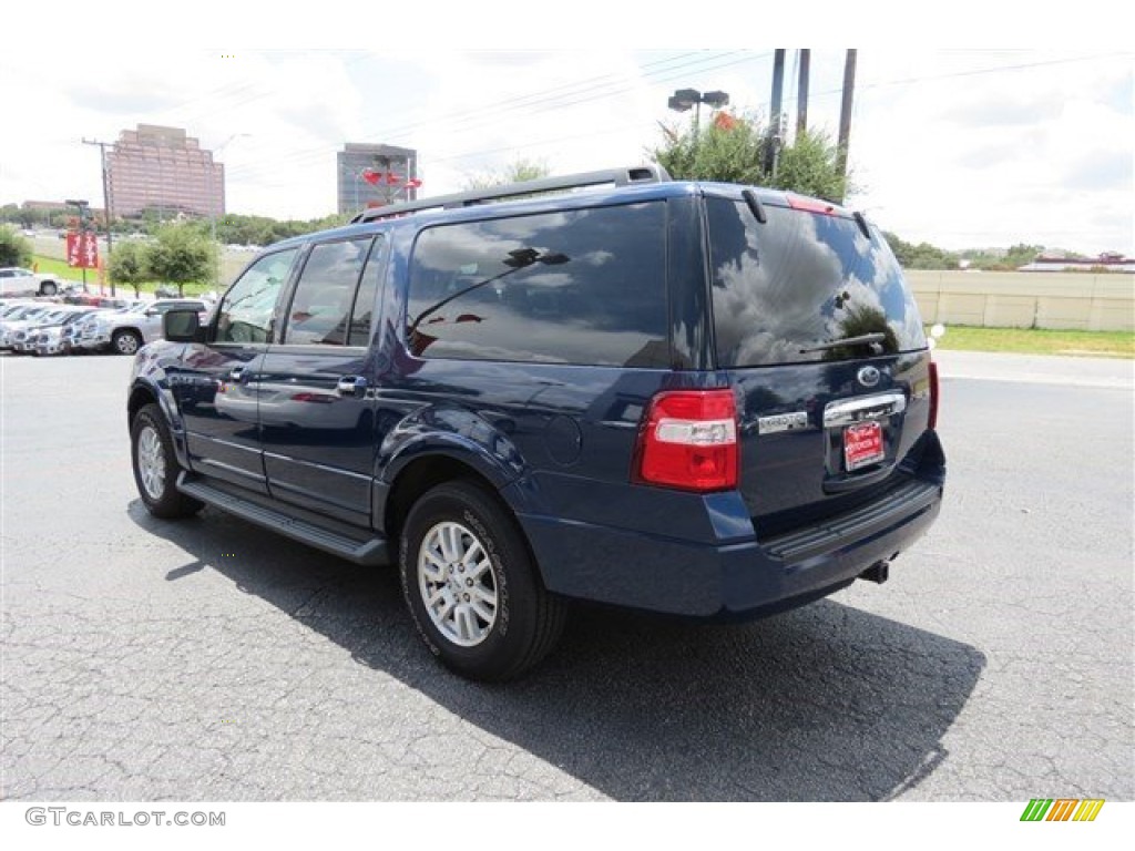 2011 Expedition EL XLT 4x4 - Dark Blue Pearl Metallic / Stone photo #5