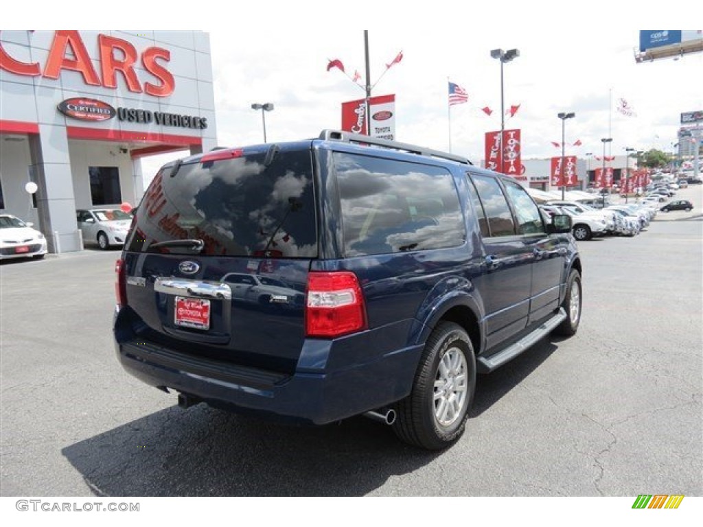2011 Expedition EL XLT 4x4 - Dark Blue Pearl Metallic / Stone photo #7