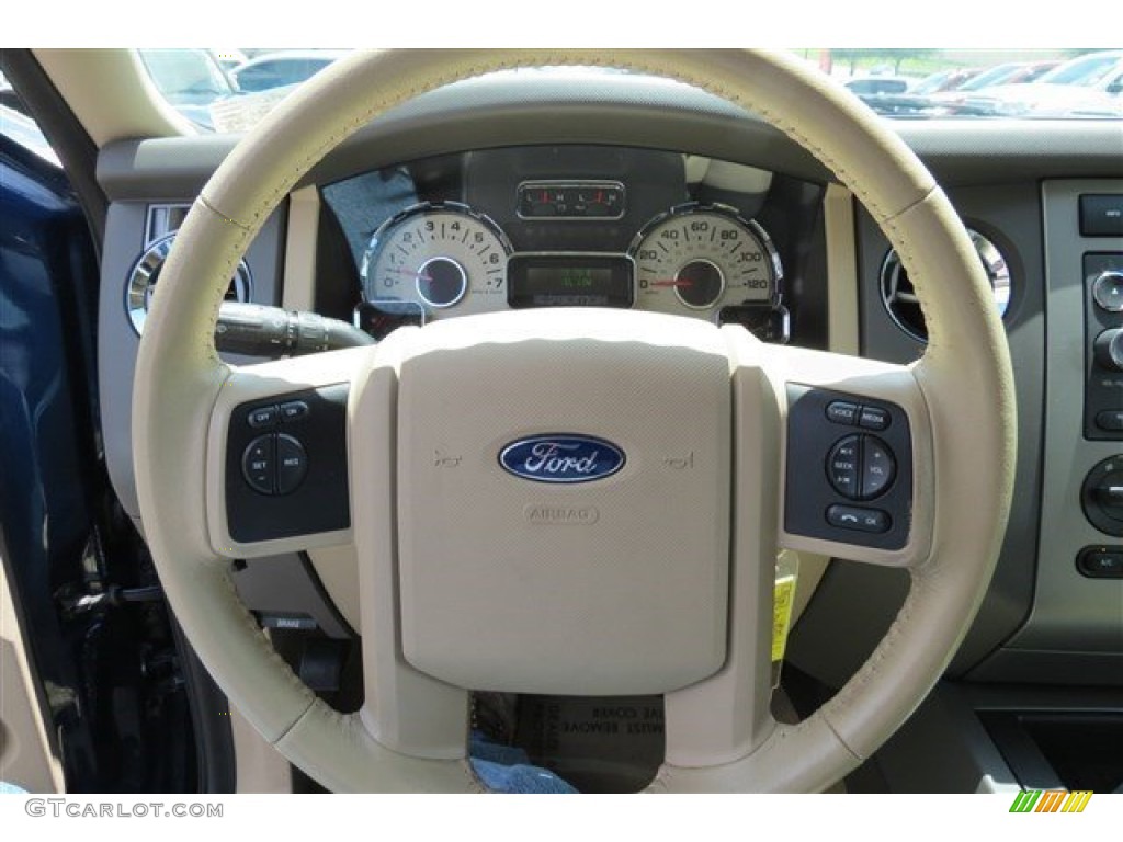 2011 Expedition EL XLT 4x4 - Dark Blue Pearl Metallic / Stone photo #19