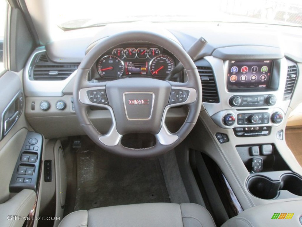 2015 Yukon SLT 4WD - Midnight Amethyst Metallic / Cocoa/Dune photo #34