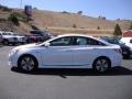 2013 Porcelain White Pearl Hyundai Sonata Hybrid Limited  photo #4