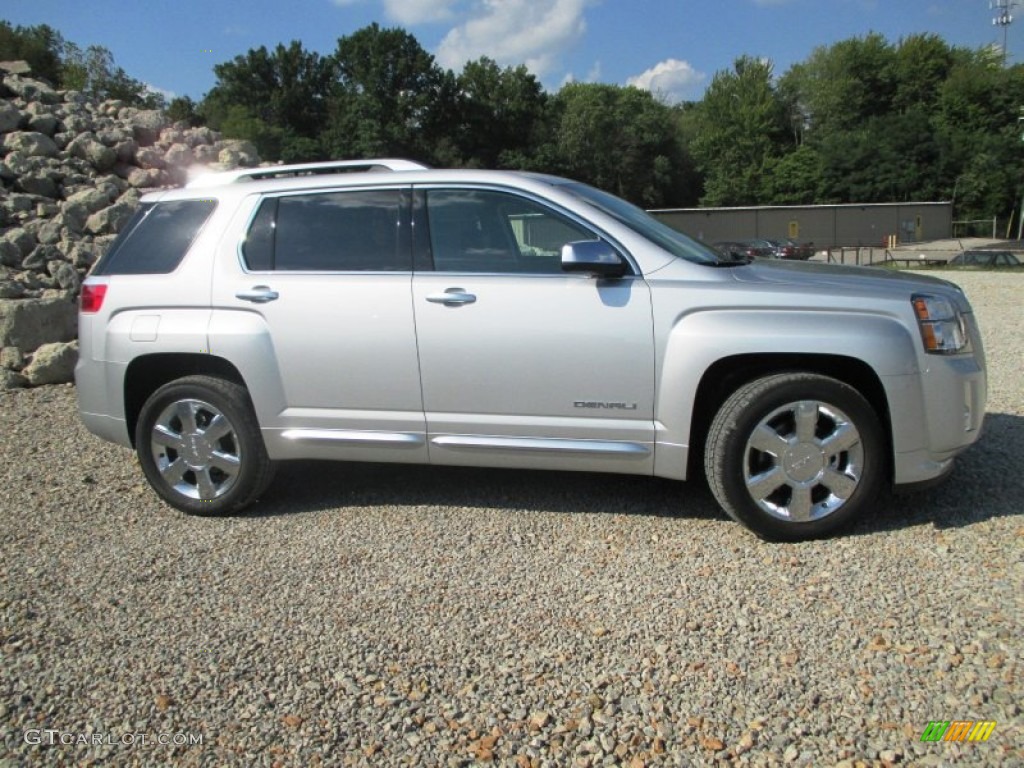 Quicksilver Metallic 2015 GMC Terrain Denali AWD Exterior Photo #97037337