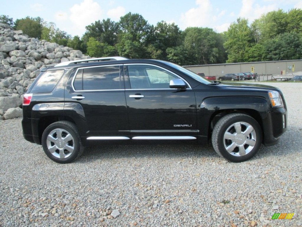 Carbon Black Metallic 2015 GMC Terrain Denali AWD Exterior Photo #97037955