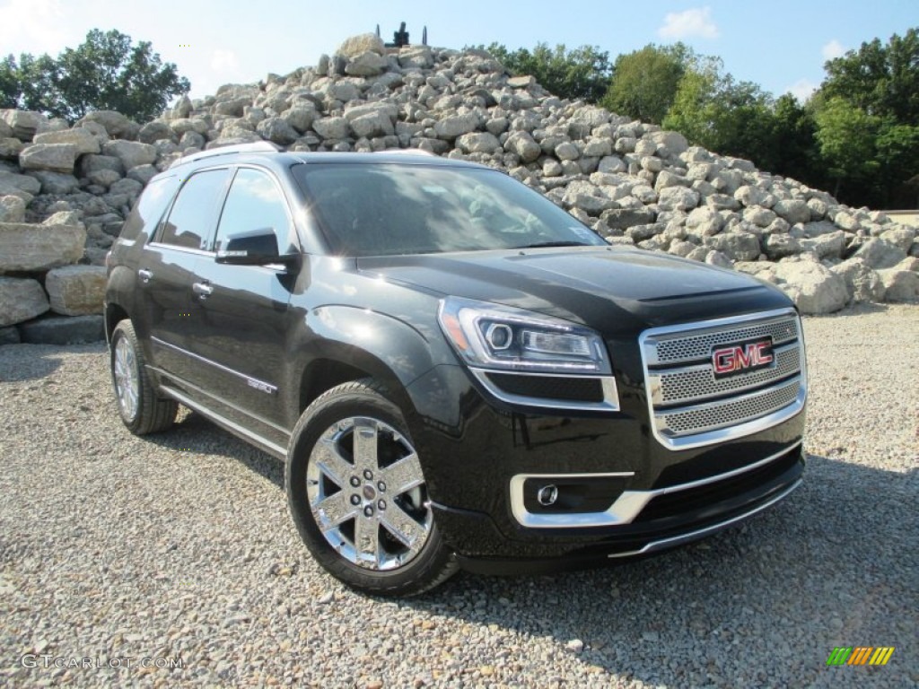 Carbon Black Metallic 2015 GMC Acadia Denali AWD Exterior Photo #97039971
