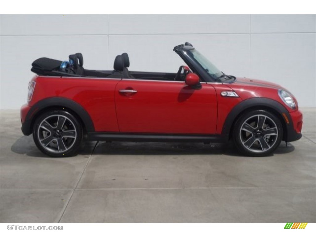 Chili Red 2015 Mini Convertible Cooper S Exterior Photo #97040004