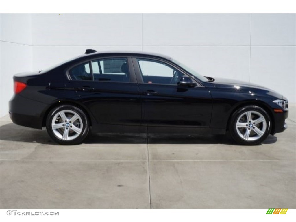 2015 3 Series 320i Sedan - Jet Black / Black photo #2