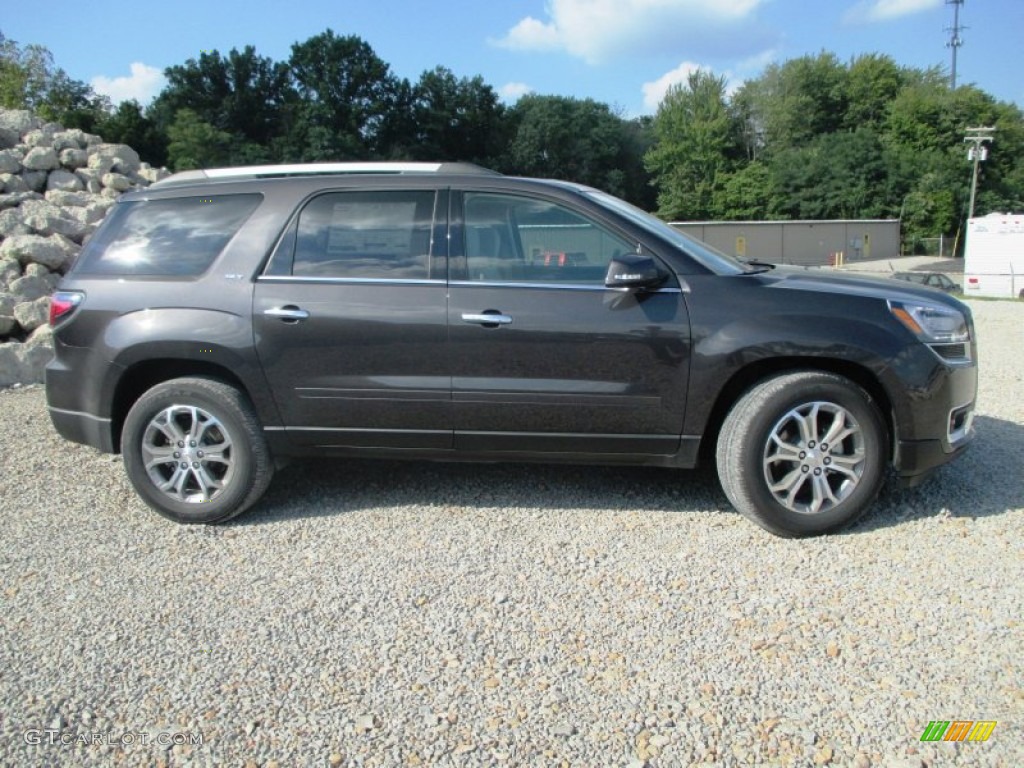 Iridium Metallic 2015 GMC Acadia SLT AWD Exterior Photo #97041051