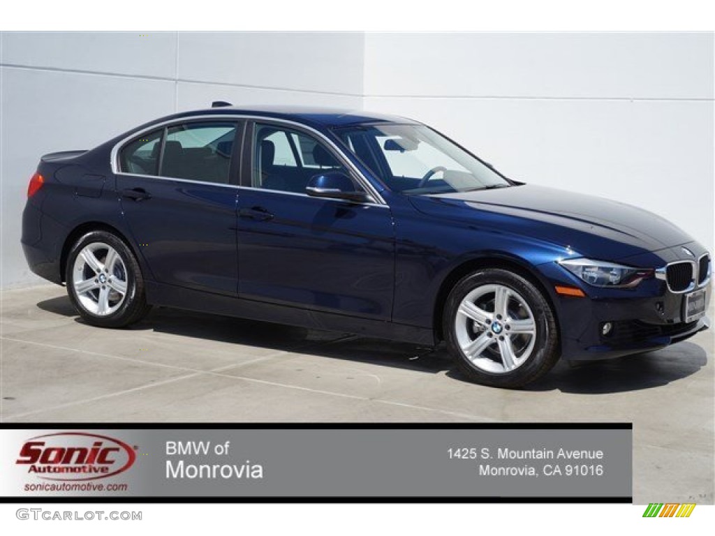 2015 3 Series 328i Sedan - Imperial Blue Metallic / Black photo #1