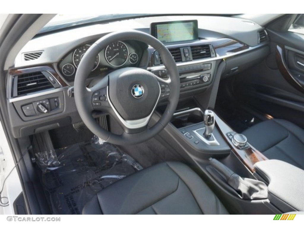 2015 3 Series 328i Sedan - Alpine White / Black photo #6