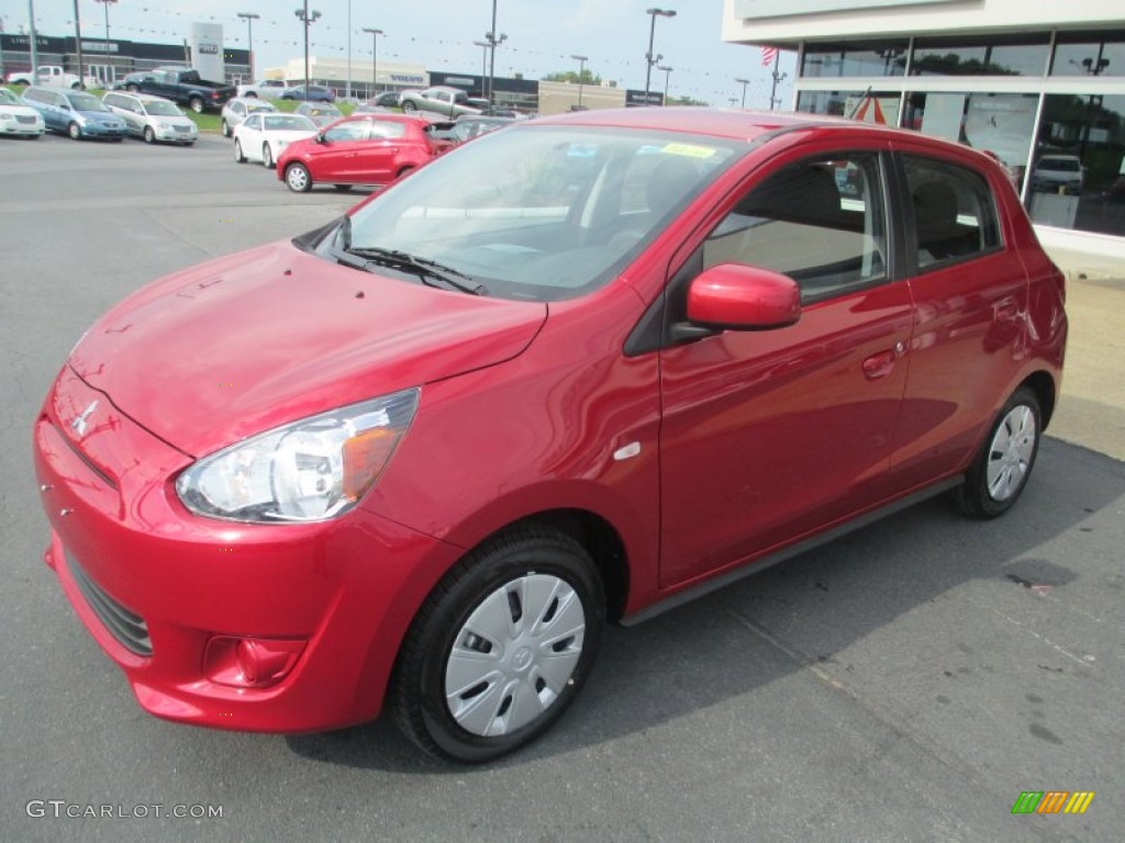 Infrared 2015 Mitsubishi Mirage DE Exterior Photo #97041692