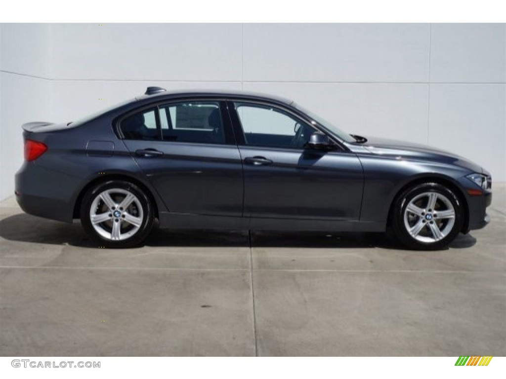 2015 3 Series 328i Sedan - Mineral Grey Metallic / Black photo #2