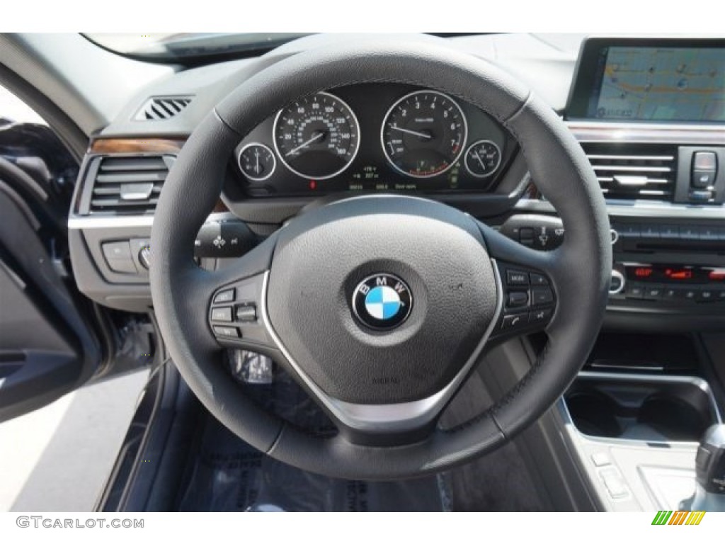 2015 3 Series 328i Sedan - Mineral Grey Metallic / Black photo #9