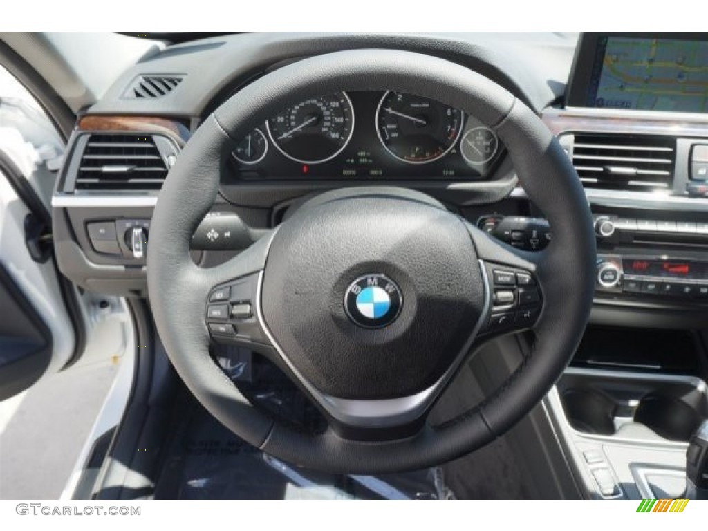 2015 3 Series 328i Sedan - Alpine White / Black photo #9