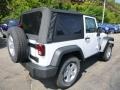 2015 Bright White Jeep Wrangler Sport S 4x4  photo #5